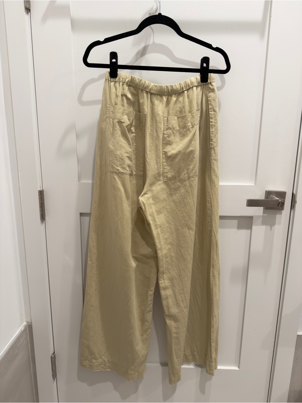 COS Wide-Leg Linen Drawstring Pant - Picture 2 of 5